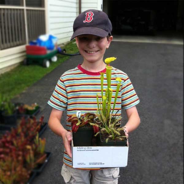 Happy customer at Carnivorous Plant Nursery