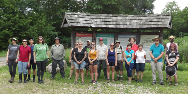 MACPS Tannersville Bog group photo