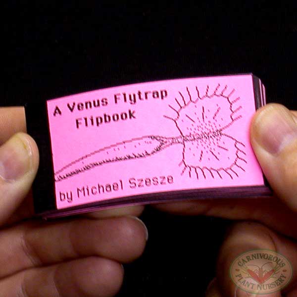 Free Venus Flytrap Flipbook