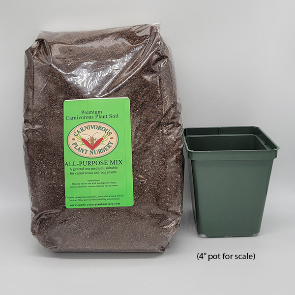 All-Purpose Soil Mix | 2.5 Quarts | Carnivorous Plant Nursery