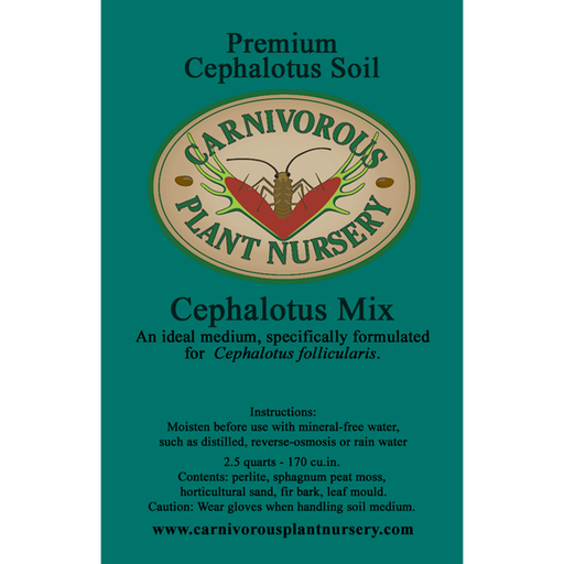 Cephalotus Soil Mix | | Carnivorous Plant Nursery