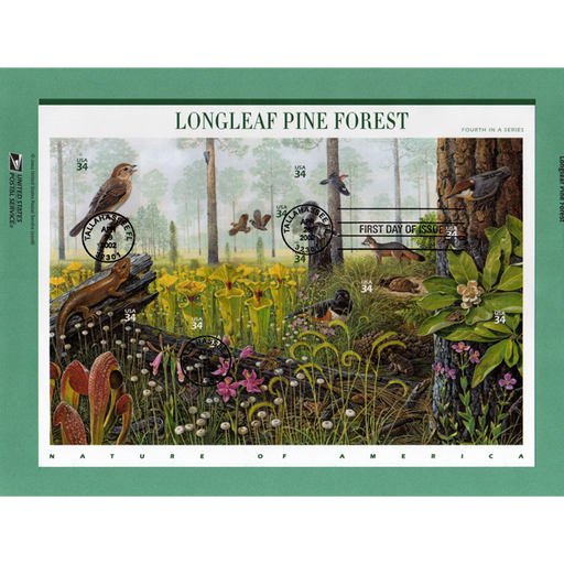Carnivorous Plant Stamps - Longleaf Pine Forest | | Carnivorous Plant Nursery