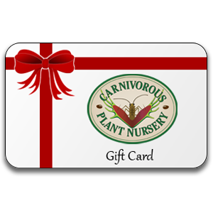 Gift Card (Digital) | | Carnivorous Plant Nursery