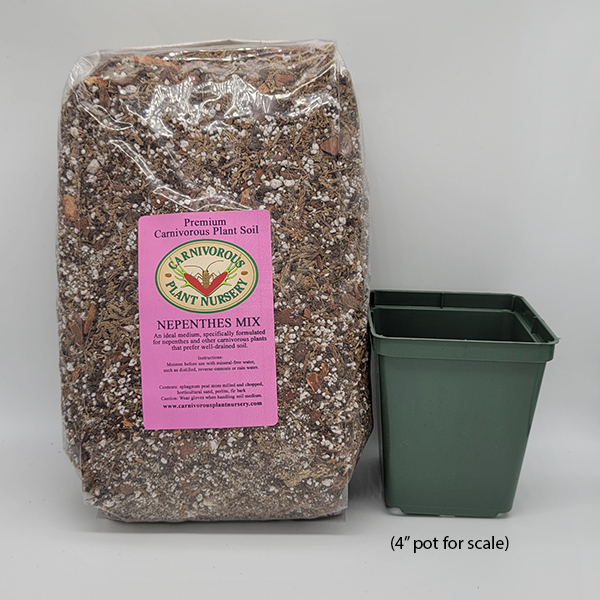 Nepenthes Soil Mix | 2.5 Quarts | Carnivorous Plant Nursery
