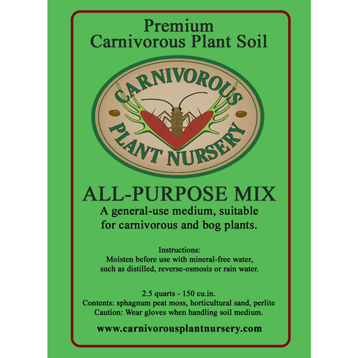 All-Purpose Soil Mix | | Carnivorous Plant Nursery