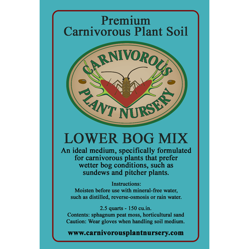 Lower Bog Soil Mix | | Carnivorous Plant Nursery