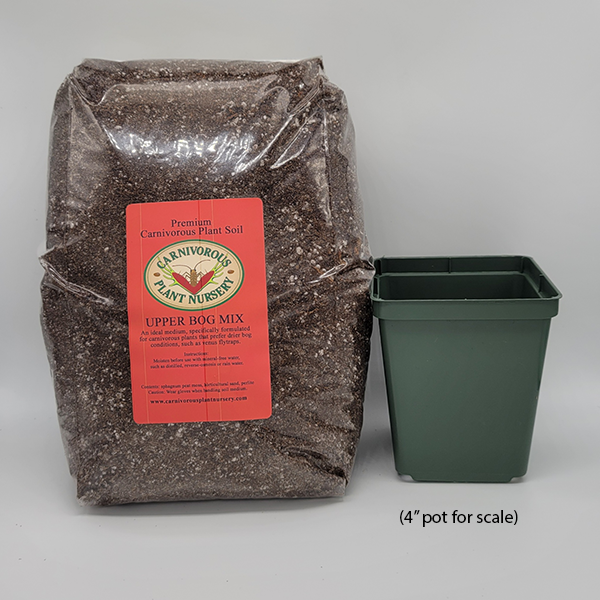 Upper Bog Soil Mix | 2.5 Quarts | Carnivorous Plant Nursery