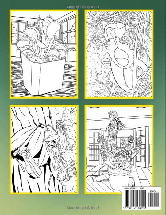 Carnivorous Plants Coloring Book
