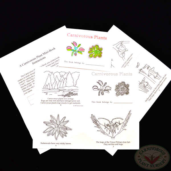 Carnivorous Plant Minibook