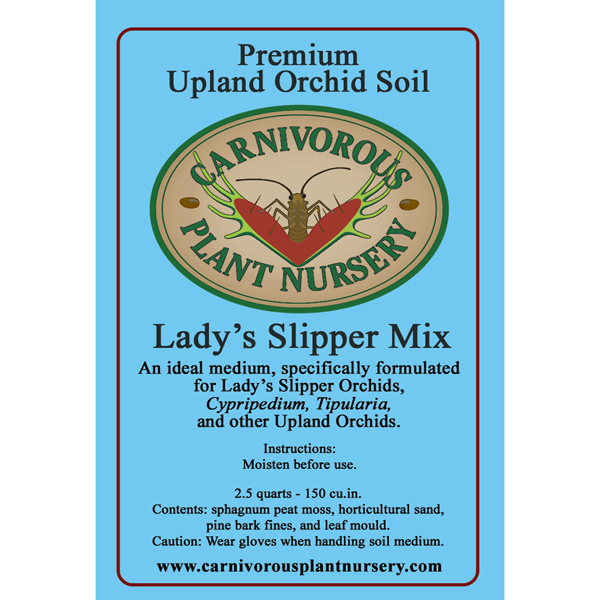 Lady's Slipper Orchid Soil Mix