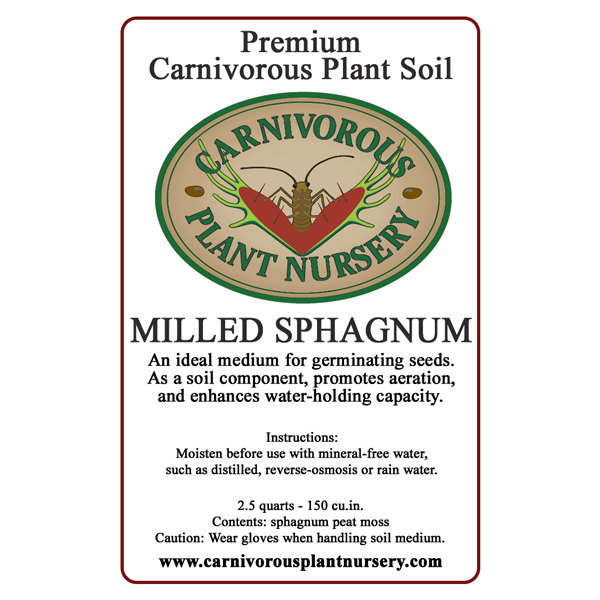 Milled Sphagnum Peat Moss