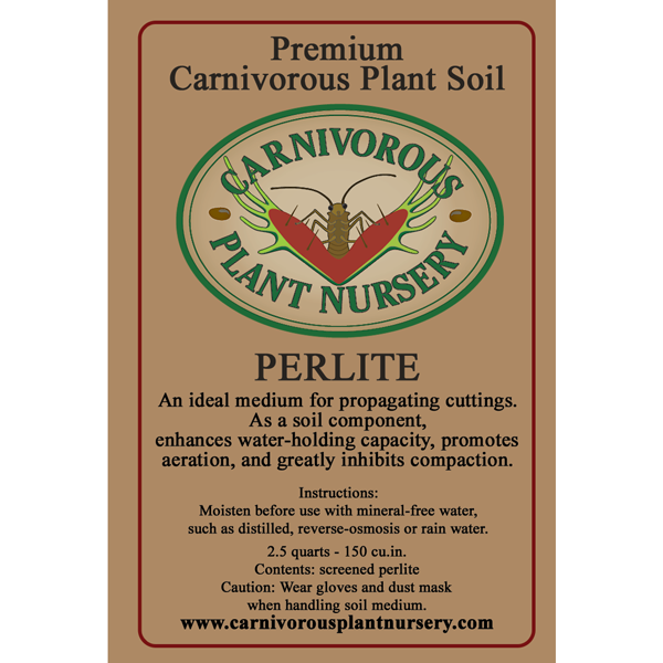 CP Soil Component Label Perlite