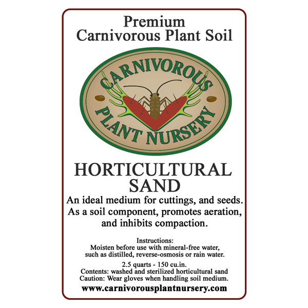 CP Soil Component Label Horticultural Sand