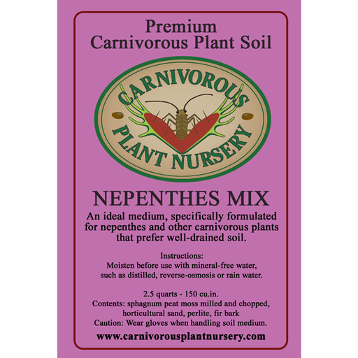 CP Soil Label Nepenthes Mix