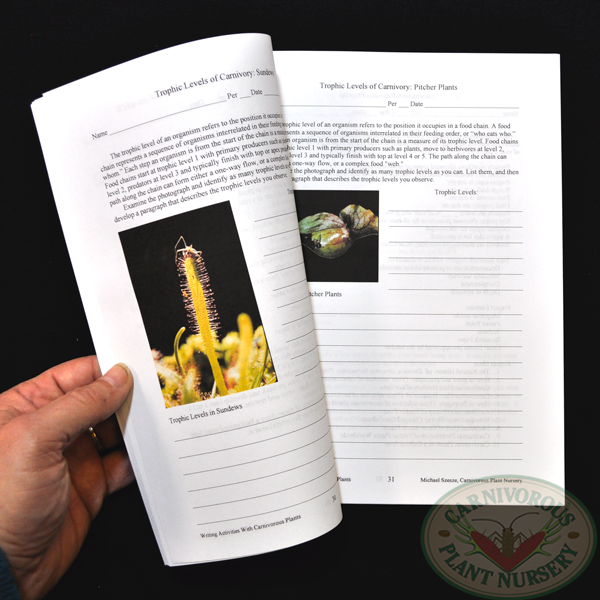 Writing Activities with Carnivorous Plants